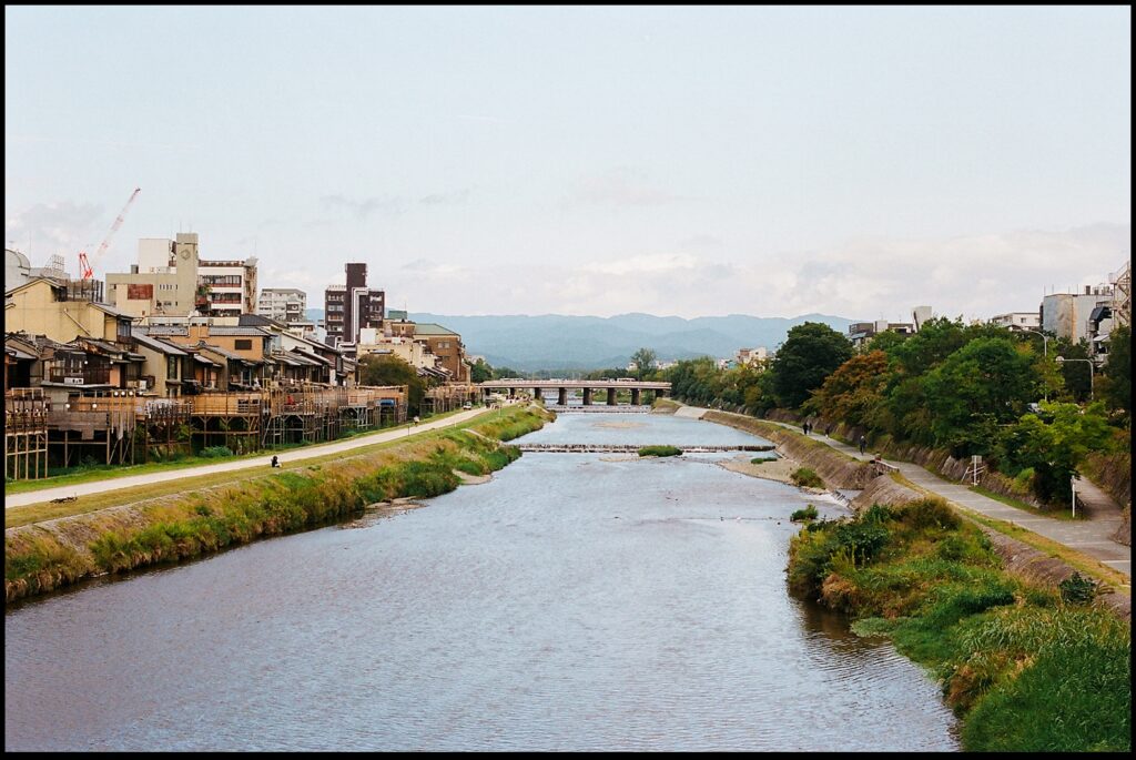 Kyoto River Bank
