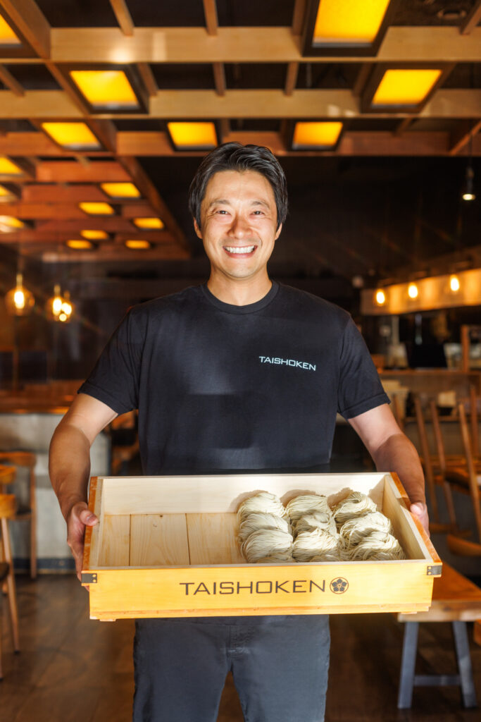 Taishoken Owner Yoshihiro Sakagushi